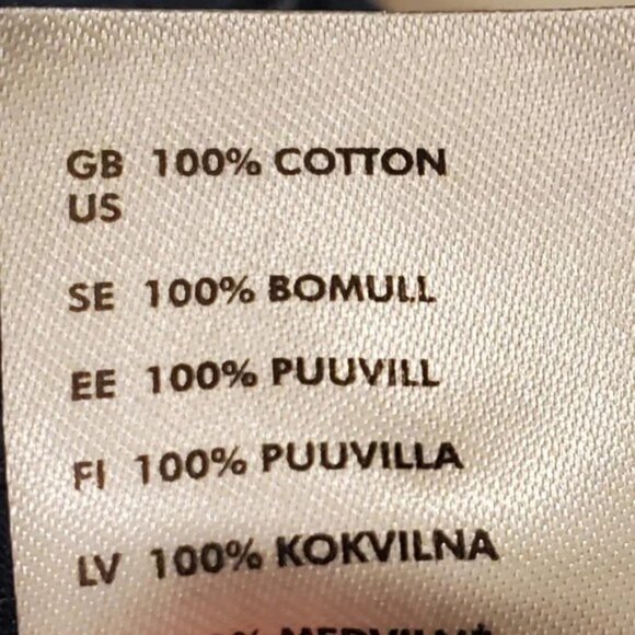 Polarn O. Pyret Denim Dress Infant's Size 4-6 Months - Picture 8 of 8